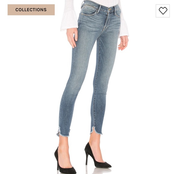 Frame Denim Denim - Frame Le High Skinny Frayed Denim